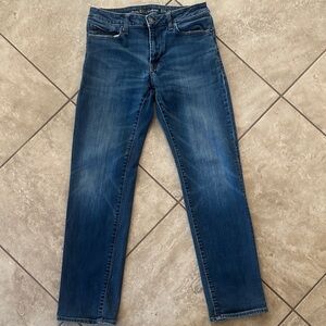 American Eagle Flex Men’s Straight Leg Jeans 30x32 Dark Wash Stretch Denim